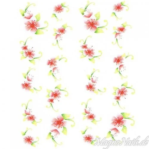 2D Nail Art One Stoke Sticker