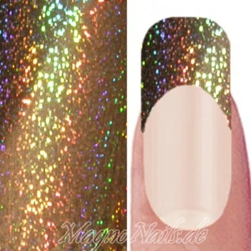 Nail Art Transfer Folie 1,5m - Nail Foil - Bronze Glitter Nagelfolie Nageldesign Folie Tranferfolie Nailart