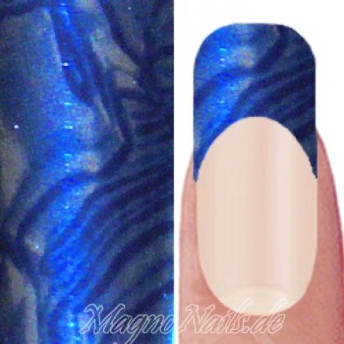 Nail Art Transfer Folie 1,5m - Nail Foil - Azurite Nagelfolie Nageldesign Folie Tranferfolie Nailart