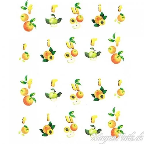 2D Nail Art One Stoke Sticker