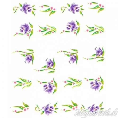 2D Nail Art One Stoke Sticker