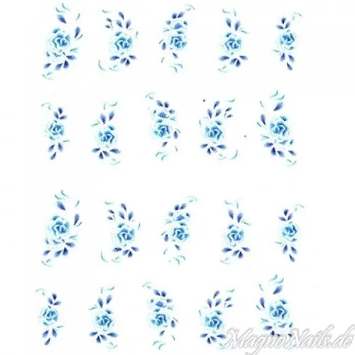 2D Nail Art One Stoke Sticker