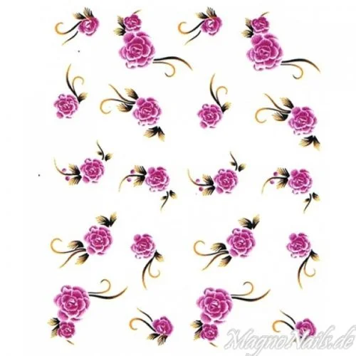 2D Nail Art One Stoke Sticker