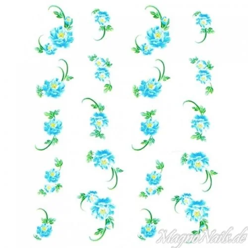 2D Nail Art One Stoke Sticker