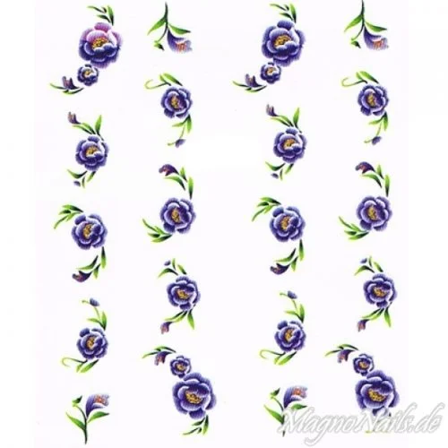 2D Nail Art One Stoke Sticker