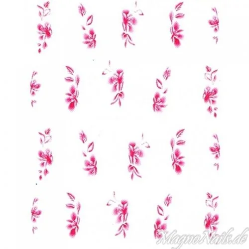 2D Nail Art One Stoke Sticker