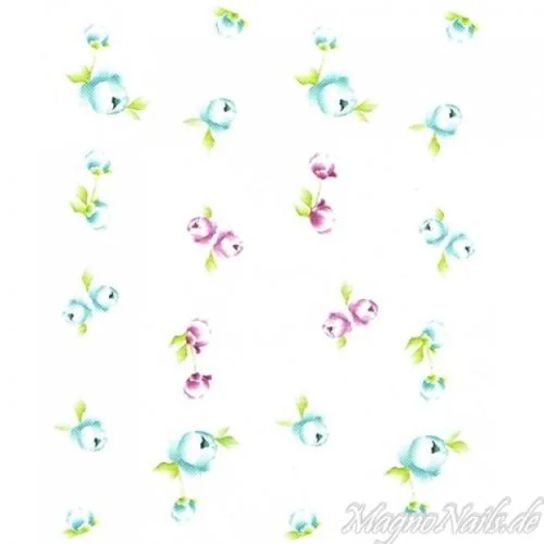 2D Nail Art One Stoke Sticker