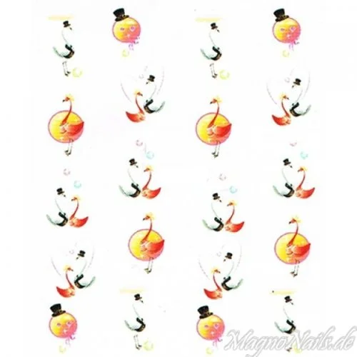 2D Nail Art One Stoke Sticker