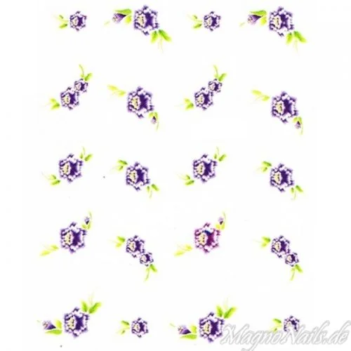 2D Nail Art One Stoke Sticker