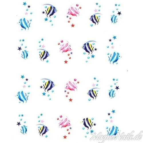 2D Nail Art One Stoke Sticker