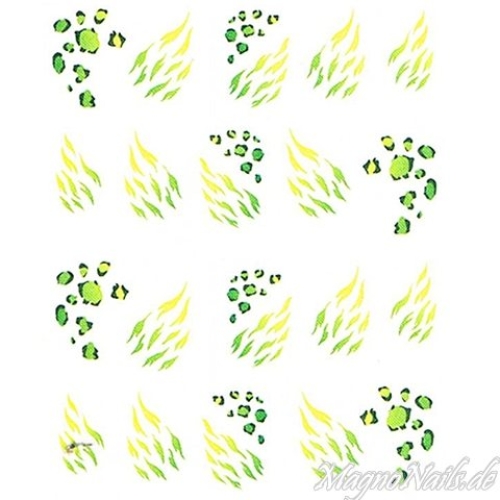 2D Nail Art One Stoke Sticker