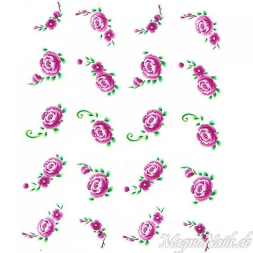 2D Nail Art One Stoke Sticker