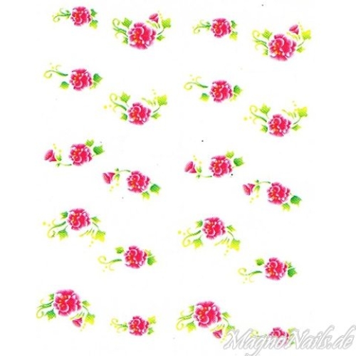2D Nail Art One Stoke Sticker