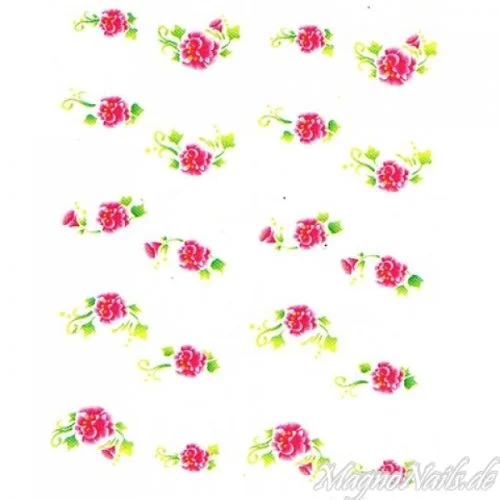 2D Nail Art One Stoke Sticker