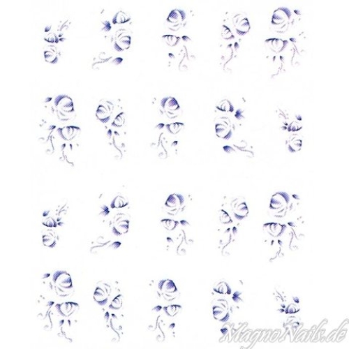 2D Nail Art One Stoke Sticker