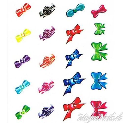 2D Nail Art One Stoke Sticker