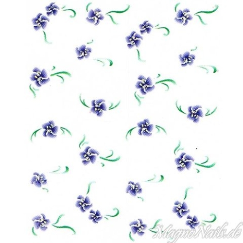 2D Nail Art One Stoke Sticker
