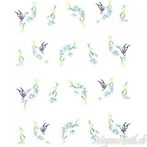 2D Nail Art One Stoke Sticker