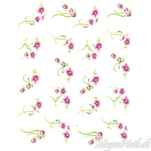 2D Nail Art One Stoke Sticker