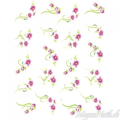 2D Nail Art One Stoke Sticker