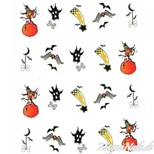 2D Nail Art One Stoke Sticker