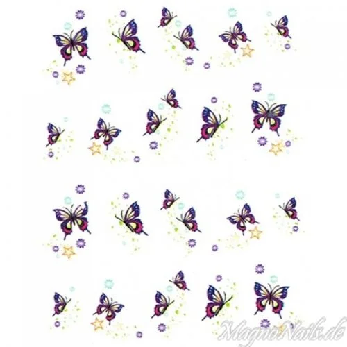 2D Nail Art One Stoke Sticker