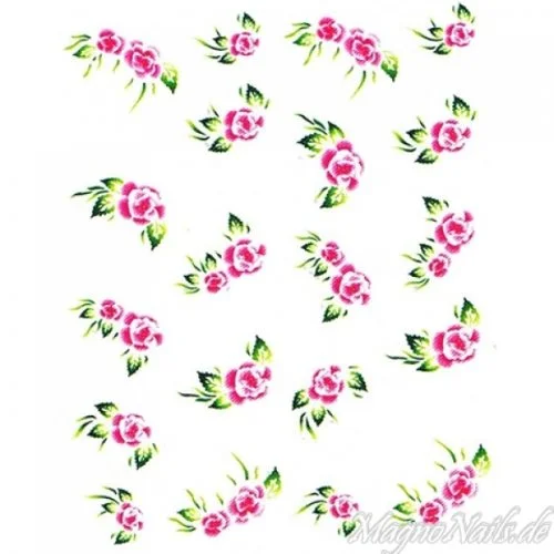 2D Nail Art One Stoke Sticker