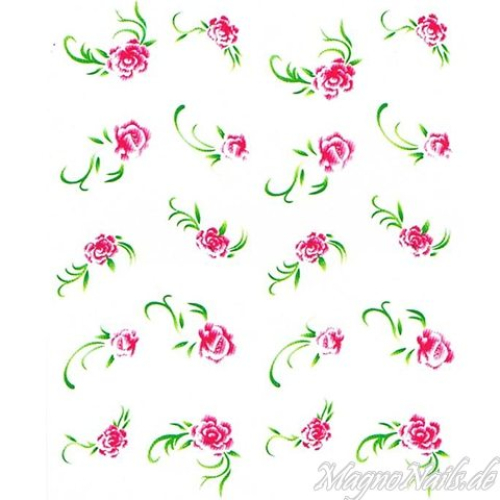 2D Nail Art One Stoke Sticker