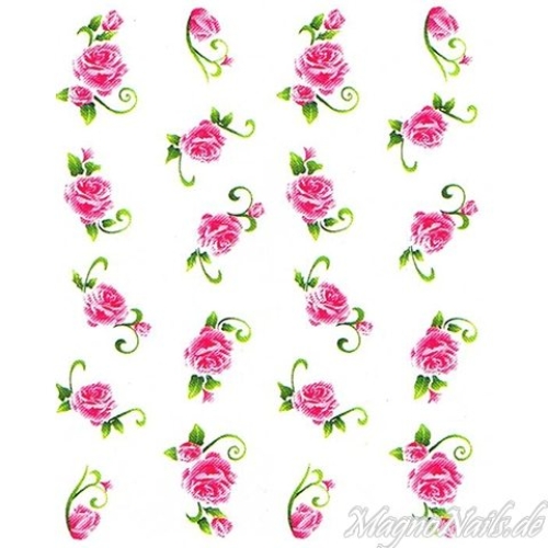 2D Nail Art One Stoke Sticker