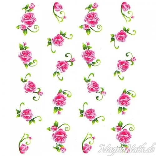 2D Nail Art One Stoke Sticker