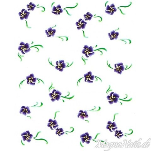 2D Nail Art One Stoke Sticker