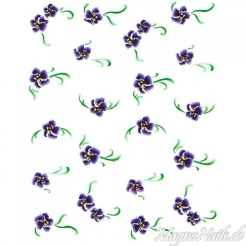 2D Nail Art One Stoke Sticker