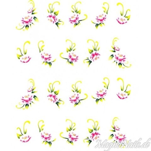 2D Nail Art One Stoke Sticker