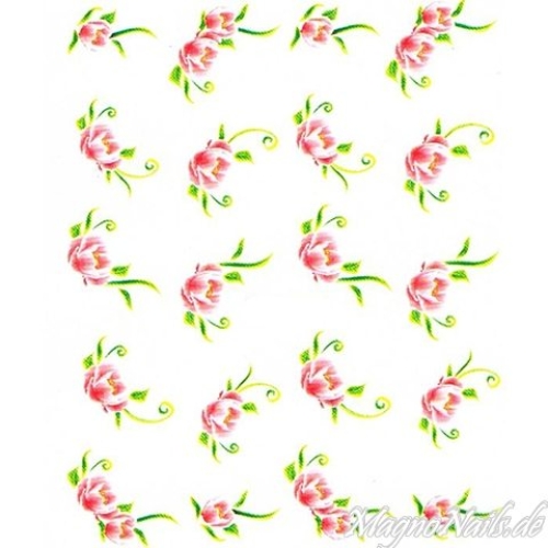 2D Nail Art One Stoke Sticker