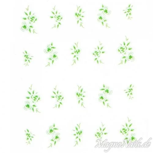 2D Nail Art One Stoke Sticker