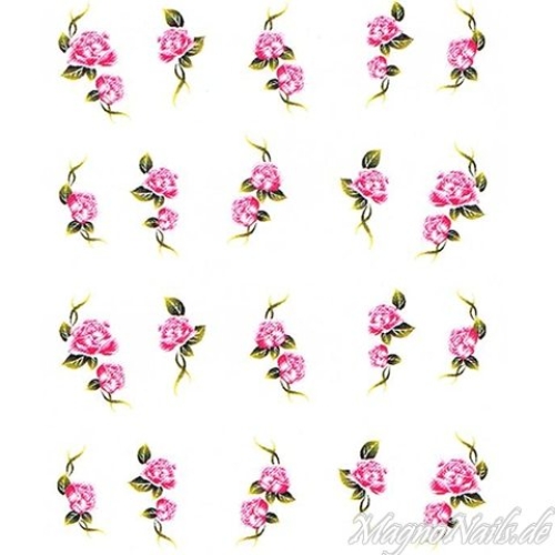 2D Nail Art One Stoke Sticker