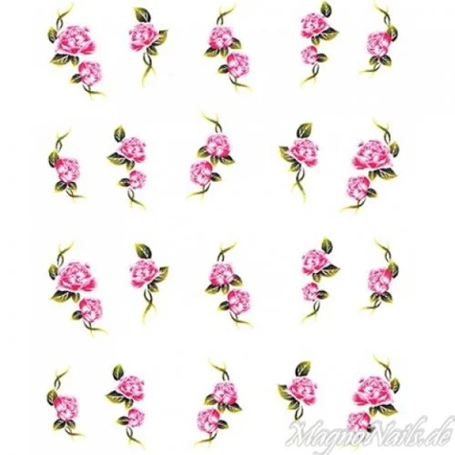 2D Nail Art One Stoke Sticker