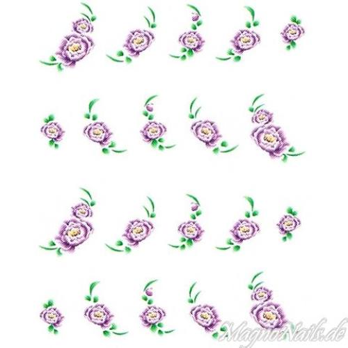 2D Nail Art One Stoke Sticker