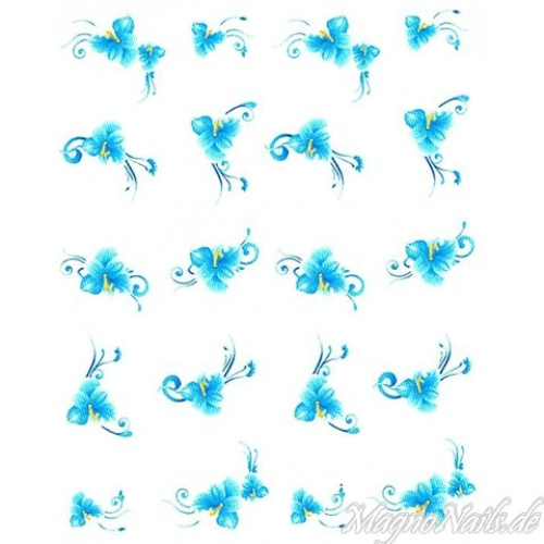 2D Nail Art One Stoke Sticker