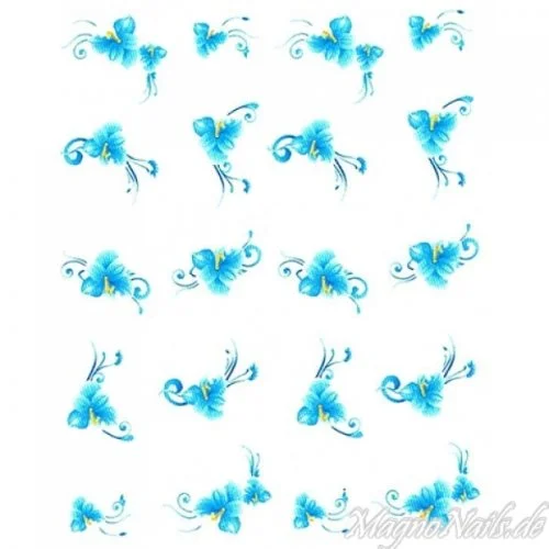 2D Nail Art One Stoke Sticker