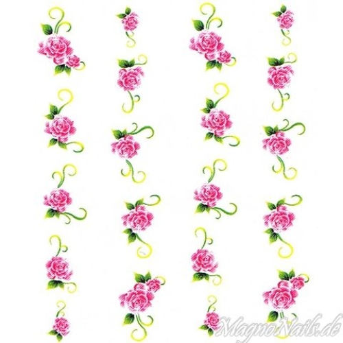 2D Nail Art One Stoke Sticker