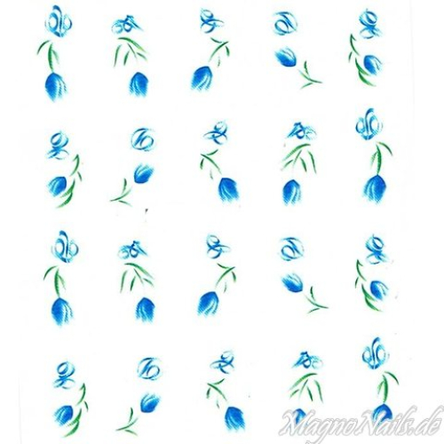 2D Nail Art One Stoke Sticker