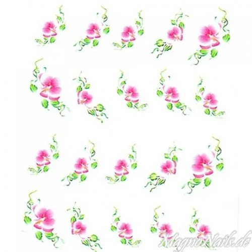 2D Nail Art One Stoke Sticker