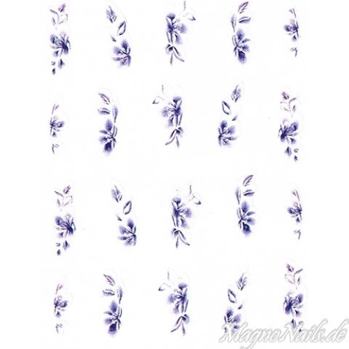 2D Nail Art One Stoke Sticker