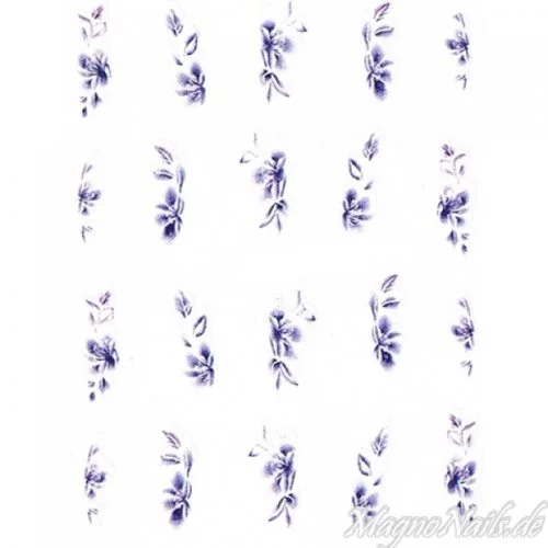 2D Nail Art One Stoke Sticker