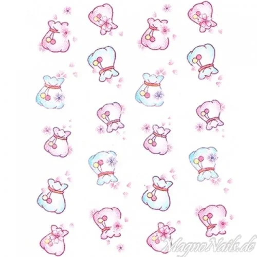 2D Nail Art One Stoke Sticker