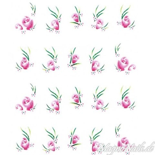 2D Nail Art One Stoke Sticker