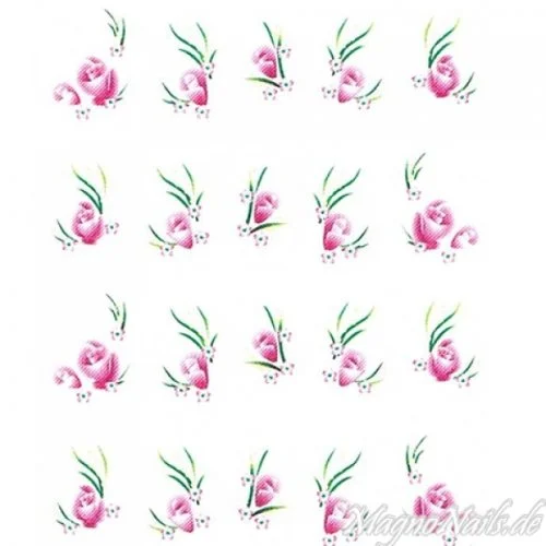 2D Nail Art One Stoke Sticker