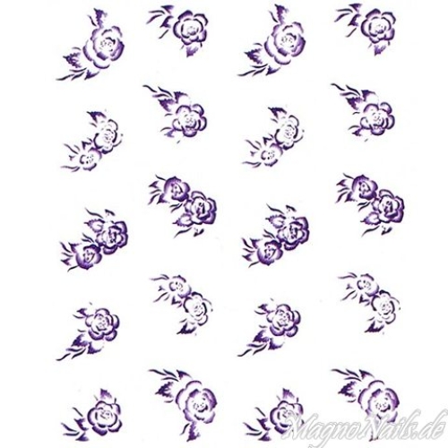 2D Nail Art One Stoke Sticker