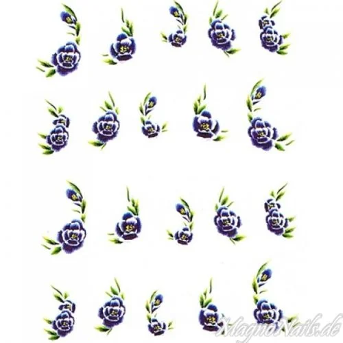 2D Nail Art One Stoke Sticker